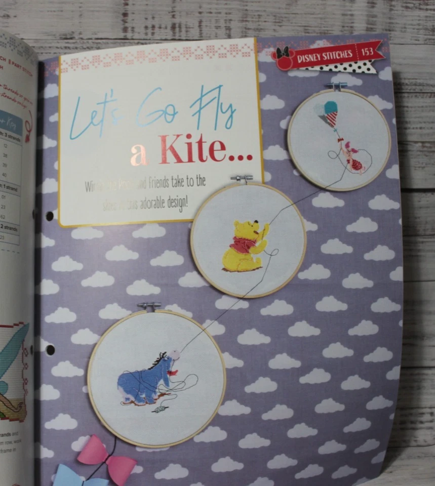 DISNEY HACHETTE cross stitch magazine ISSUE 86 please read description - Image 3 of 4