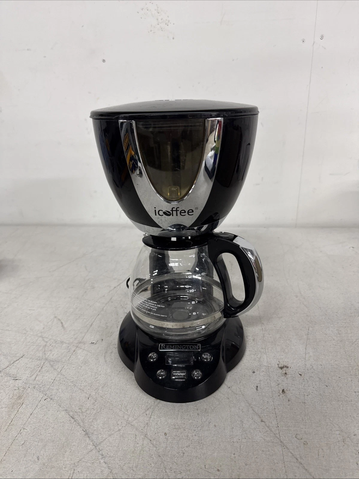 Remington iCoffee Wonderful Coffee Maker Steam Brew Technology RCB100-BC12