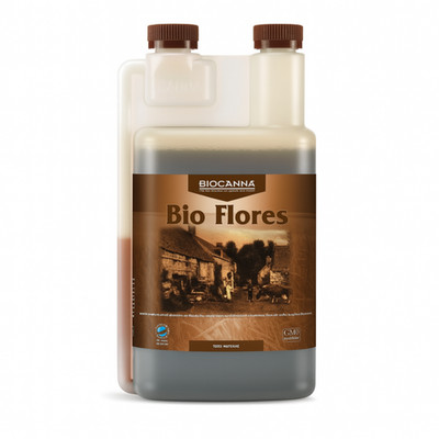Canna Bio Flores Grow Dünger - 100 % biologisch für Blütephase inkl. Pipette