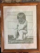 Little boy go potty