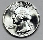 *1950 S WASHINGTON QUARTER* *GEM BU+++* NR #C1896
