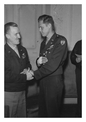 P38 Fighter Pilot Lt Wilson Harrrell Silver Star France 1944