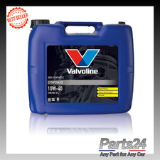 20L Synpower 10W-40 Engine Oil Semi Synthetic Valvoline New 4.75 per litre