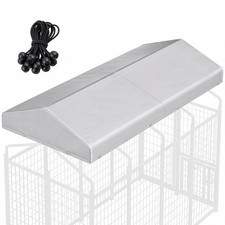 8 x 4 FT Outdoor Dog Kennel Cover Replacement Canopy Only