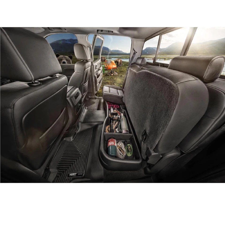 Huskyliners Black Gearbox Under Seat Storage for 07-14 Silverado & Sierra 1500 Foto 3 de 4