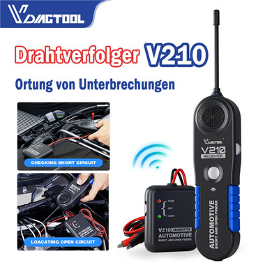 VDIAGTOOL V210 KFZ Profi Prüflampe Power Probe Stromkreistester Diagnosewerkzeug