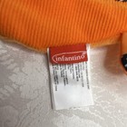 Infantino Fox Plush Baby Lovey w/ Teether Crinkle Toy Orange 8" — photo 3