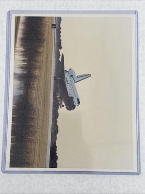 NASA Late Afternoon Sunshine Atlantis Press Photo