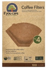 If You Care: No.4 Coffee Filters 100 Count - New and Unopened