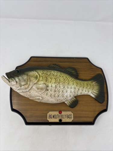 Big Mouth Billy Bass 1999 Gemmy: Take me To The River - DOESNT WORK