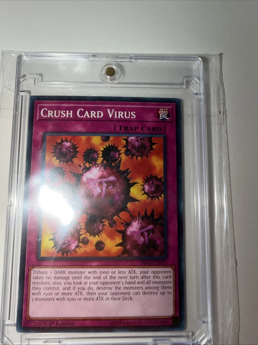Crush Card Virus Yu-Gi-Oh! TCG Ultra Rare Individual Collectible