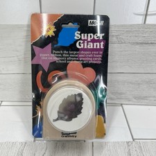 McGill Super Giant Birch Leaf Craft Punch 88103 Paper Foam Ribbon New Sealed