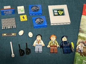 LEGO Jurassic World T-Rex Dinosaur Figure Trex04 (75918) 10758 3 Minifigures