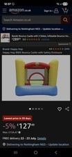 Children’s Kids Bouncy Castle Hardly Used