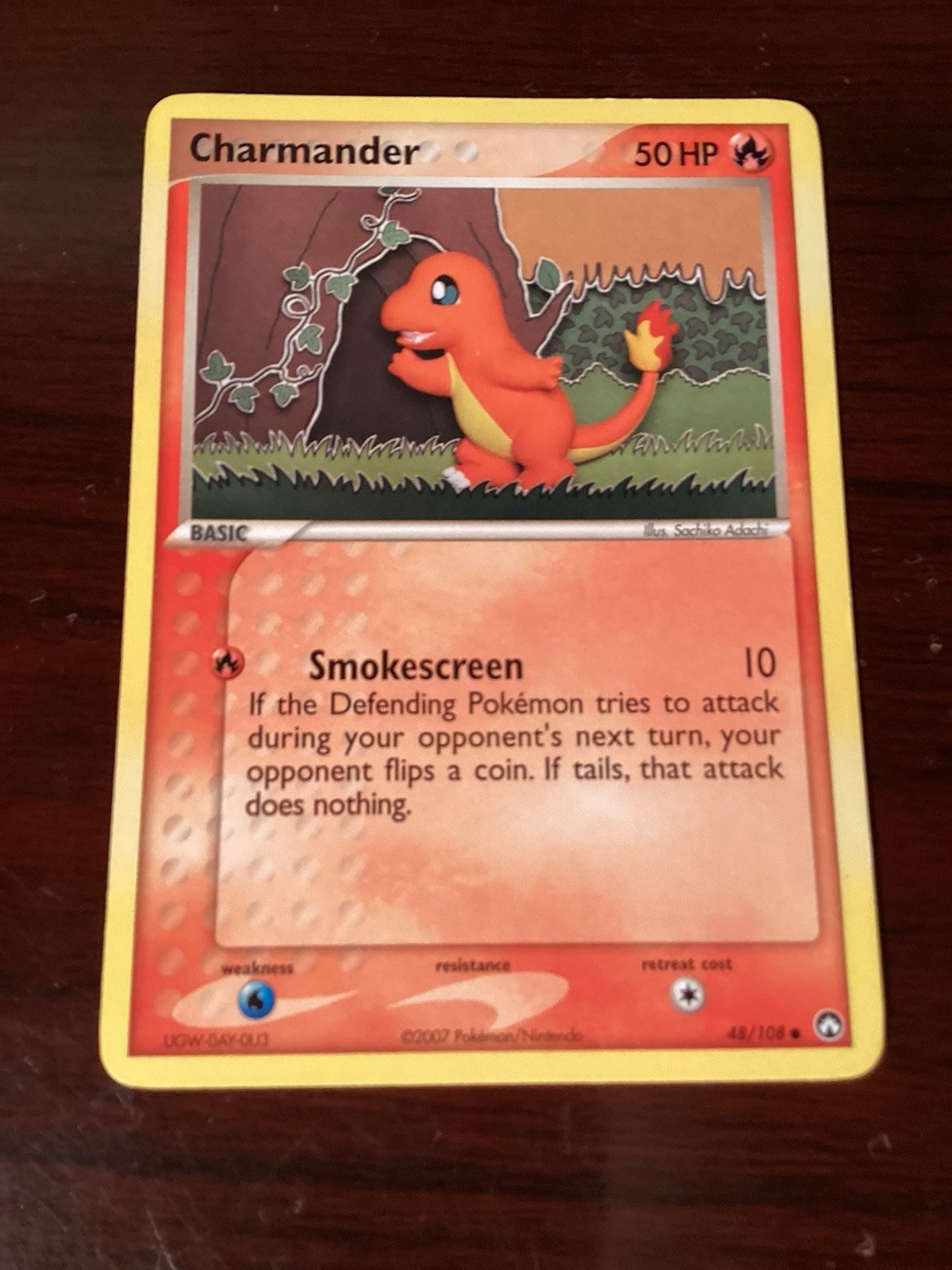 Pokemon EX Power Keepers Common Card - Charmander 48/108