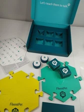 Fluent Pet Kit 4 Sound Buttons 2 Hextiles Talking Dog Cat FluentPet Talking Word