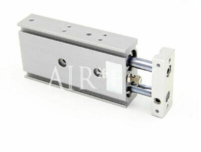 1PC SMC CXSM10-60 Aluminium Luft Zylinder Mit Führung Stange Platte Slide Lager