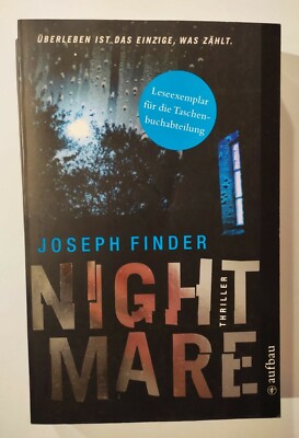 Joseph Finder: Nightmare (Thriller) - LESEEXEMPLAR - ISBN: 9783746624495 
