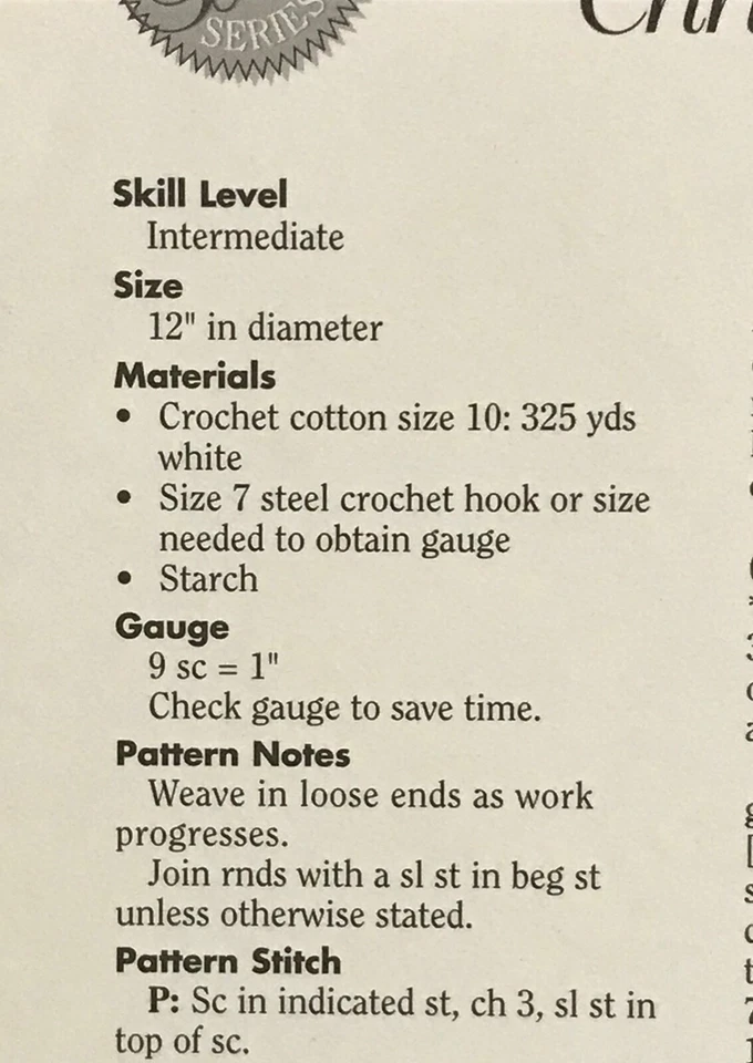 Christmas Magic ~ CROCHET PATTERN INSTRUCTIONS ONLY ~ Intermediate - Image 4 of 4