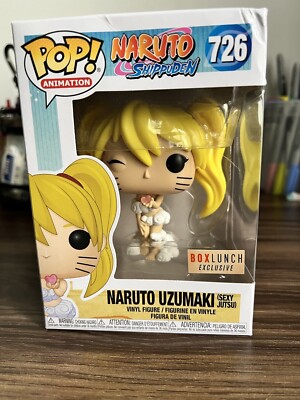 Funko Pop! Anime Naruto Shippuden  Naruto Uzumaki Sexy Jutsu Box Lunch Exclusive