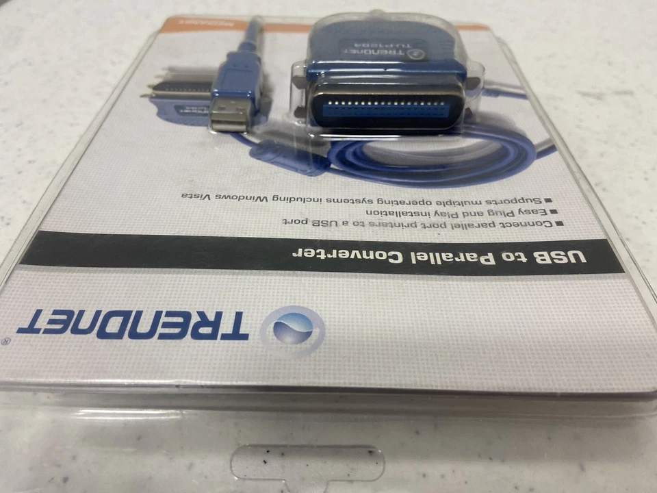 usb to parallel converter cable / printer cable 36pin, 2m, 6.7ft Plug and Play - Image 3 of 4