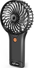 Mini Hand-held Fan Portable Folding Desk Fan Cooler Cooling USB Rechargeable Fan