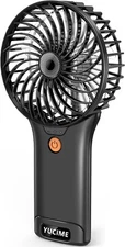 Mini Hand-held Fan Portable Folding Desk Fan Cooler Cooling USB Rechargeable Fan
