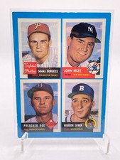 1992 S. BURGESS, J. MIZE, P. ROE, W. SPAHN Topps #9 Good