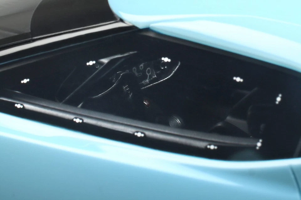 FORD GT MKII #1 Blu Chiaro 2021 GT SPIRIT GT867 1:18 RESINA USA - Immagine 4 di 4