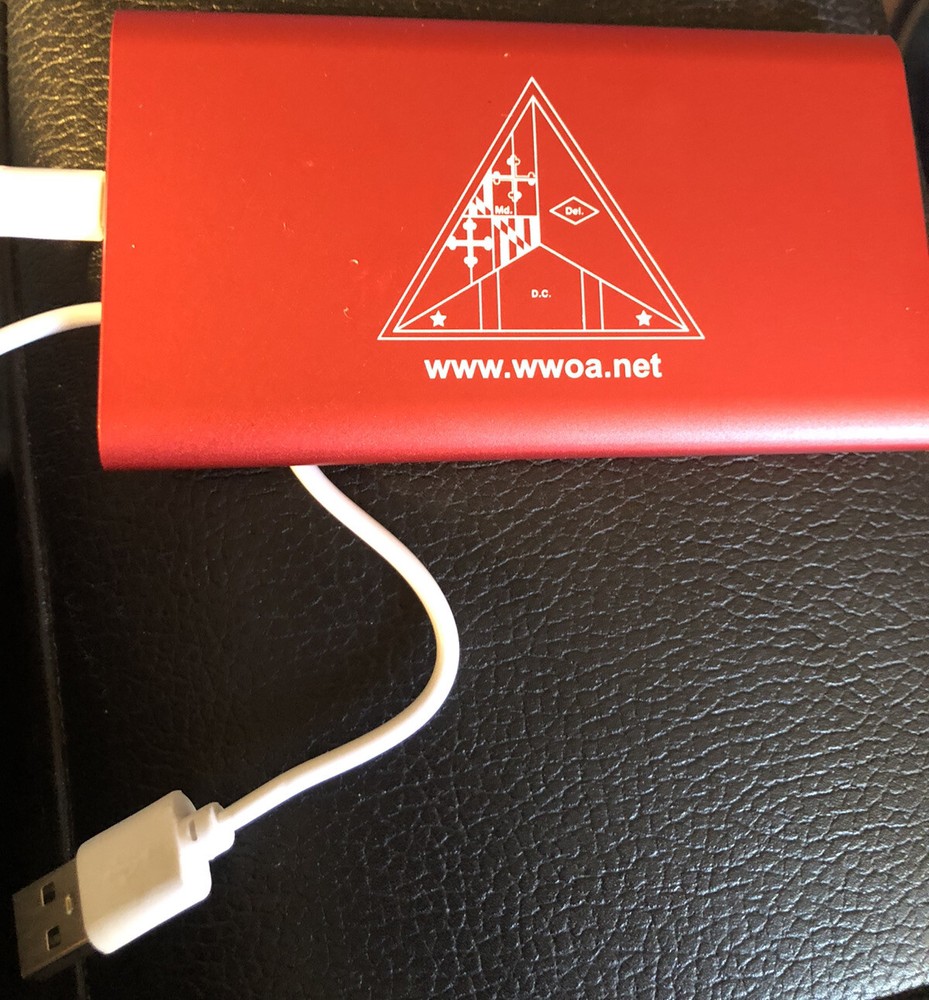 Portable Power Bank Phone Charger with Built-in Cable