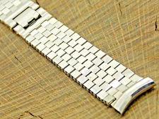 Vintage Kreisler USA 1950's Gold Filled Rivet Link 17.5mm NOS Unused Watch Band