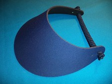 Black Navy White Tan Beach Pool Women Ladies Foam Sun Visor Hat, No Pinch Foam