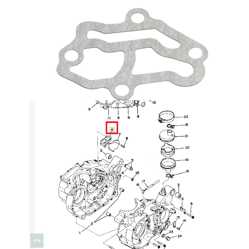 Damineding Condenser For Yamaha TT500 & XT500 – Fits Hitachi Ignition, Replaces 583-81625-50-00