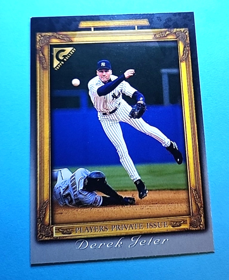 1998 Topps Gallery Player's Private Issue Auction 50 Point Derek Jeter