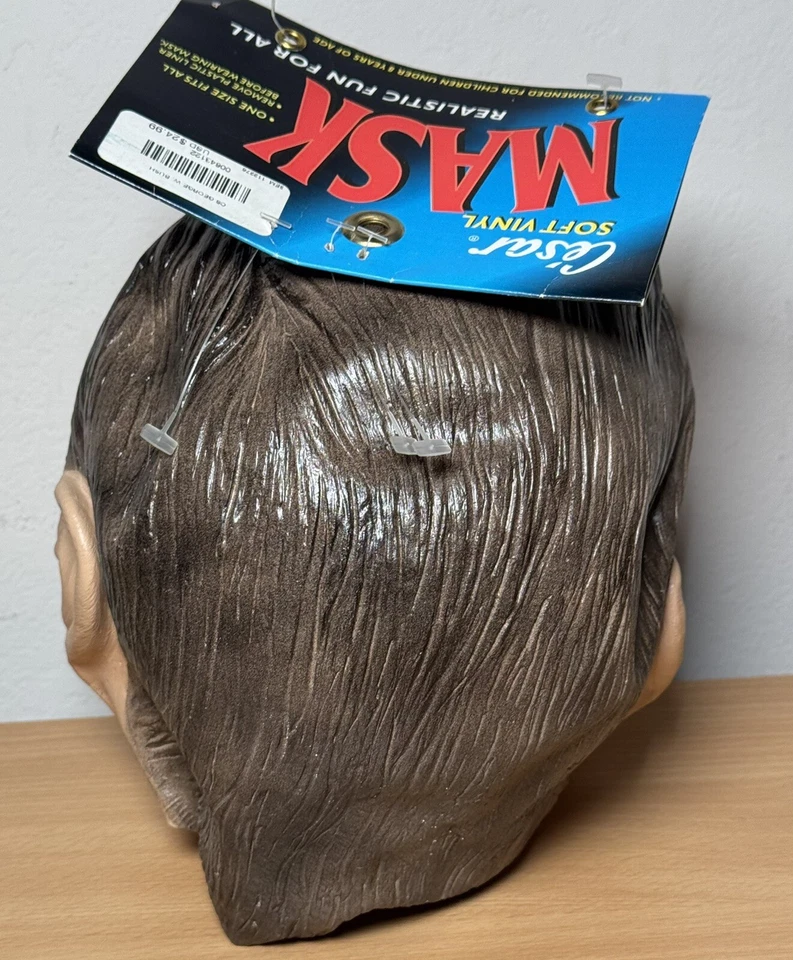 New Vintage Cesar 1997 George W. Bush Halloween Presidential Rubber Mask - Image 4 of 4