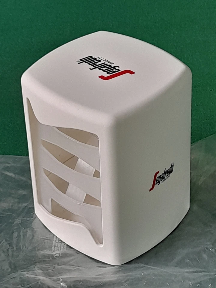 PORTA TOVAGLIOLI FAZZOLETTI SEGAFREDO ZANETTI DA BAR PLASTICA BIANCA. CD83/CD100 - Immagine 4 di 4