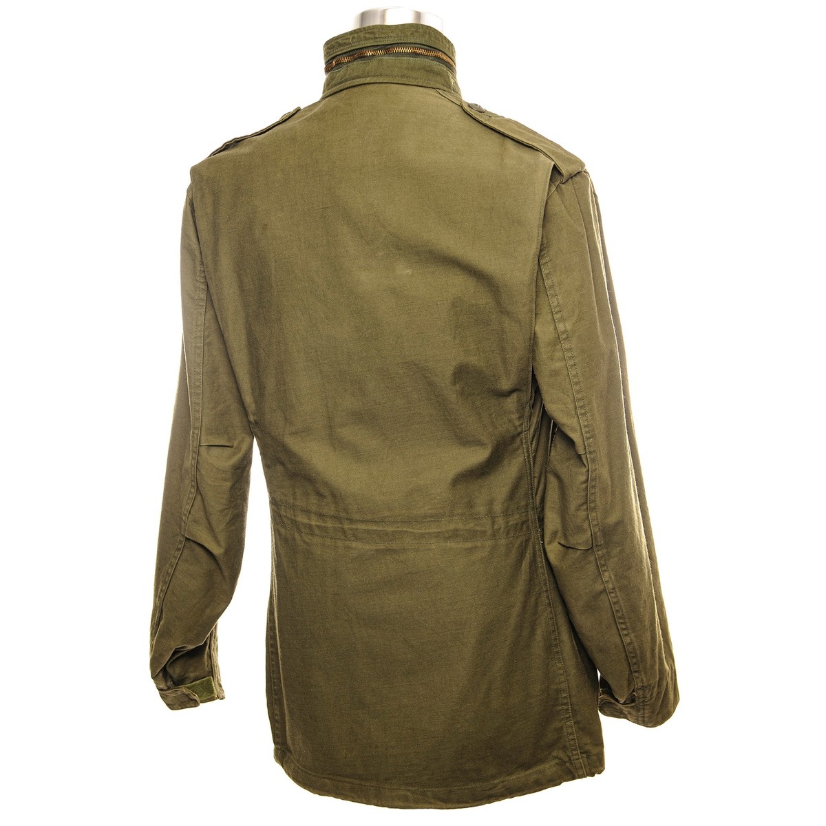 VINTAGE US ARMY M-1965 M65 FIELD JACKET 1980 SIZE SMALL LONG VINTAGE US ARMY M-1965 M65 FIELD JACKET 1980 SIZE SMALL LONG