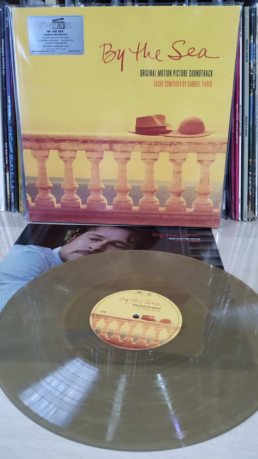 LP BY THE SEA - YARED - NUMBERED 750 - GOLD - MOV - MUSIC ON VINYL