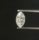 GIA certified loose .54ct SI1 G marquise cut diamond vintage estate Natural — photo 1