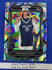 2023 #136 Stephanie Soares WNBA Panini Prizm Basketball Ice Prizm RC Wings