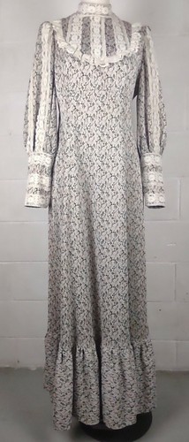 1970 Vintage OldWest Mormon Treck Theater Reenactment Costume size S/M Dress