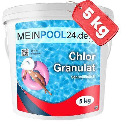 5 kg Chlorgranulat Chlor Granulat Chlorung Pool Swimmingpool Stosschlorung