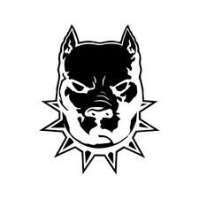 Pitbull 8 Inch Custom Vinyl Sticker / Decal