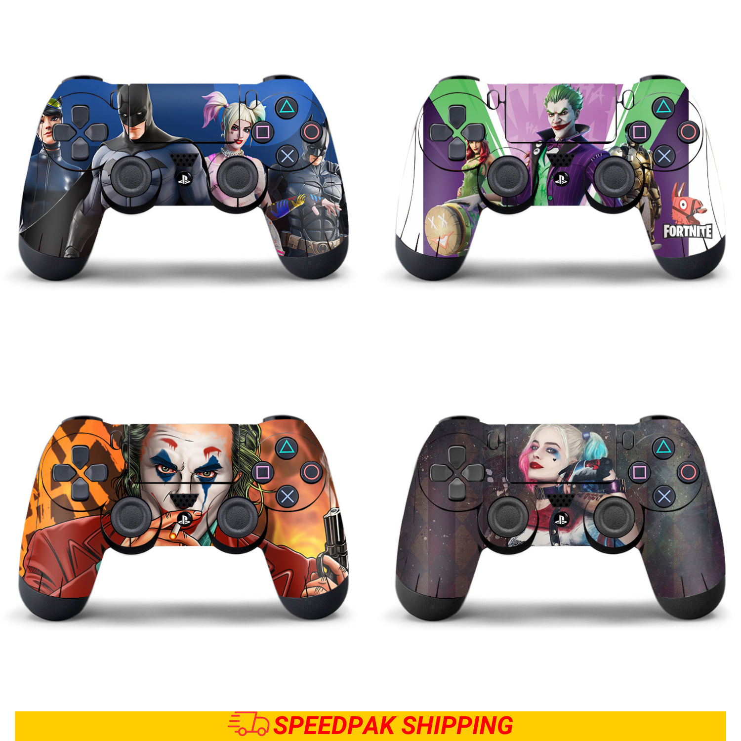 Bat Joker PS4 Controller Skin Sticker Decal Design for PlayStation 4