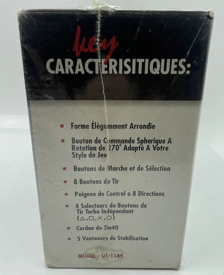 NEW 1996 QuickShot PlayStation PS1 DEVASTATOR Deluxe Joystick Controller SEALED - Image 2 of 4