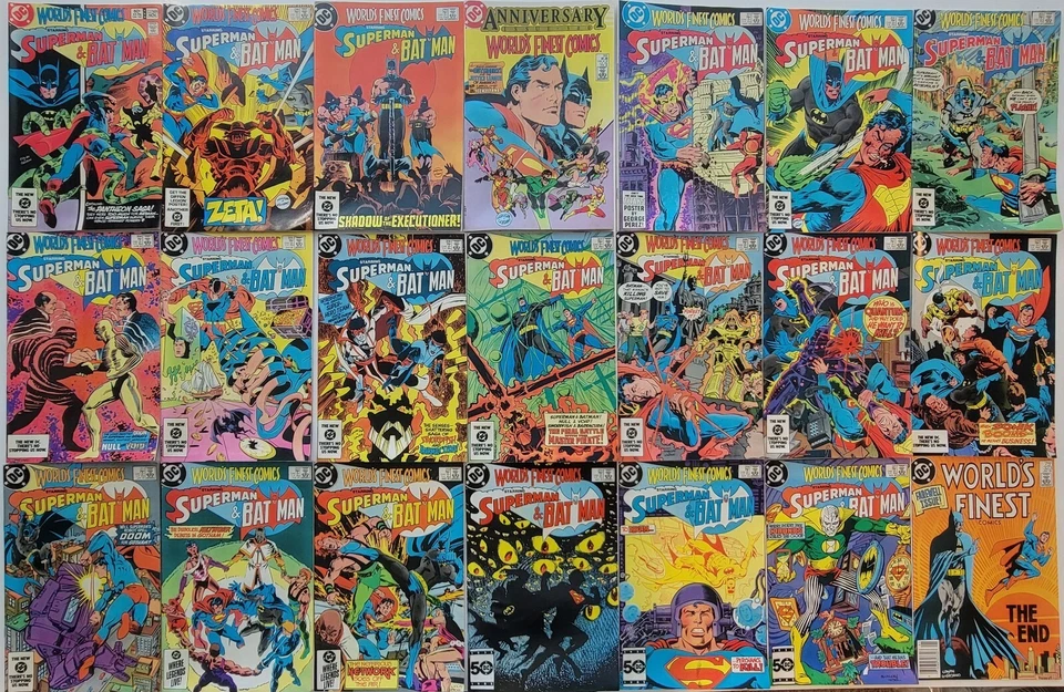World's Finest Comics Bronze Age Lot (58) #251-323* 1978-85 DC High-Mid Grade - Image 2 of 4