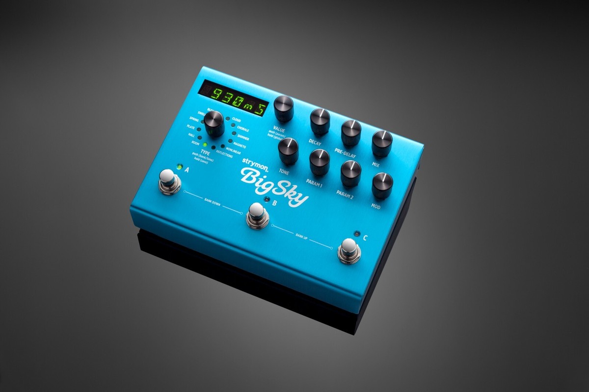 Strymon BigSky Multi Reverb Effects Pedal 852636007195| eBay