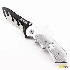 7.75" TAC-FORCE Spring-Assisted Tactical Folding Knife Knights Templar Cross