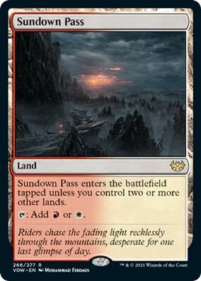 Sundown Pass, Innistrad: Crimson Vow