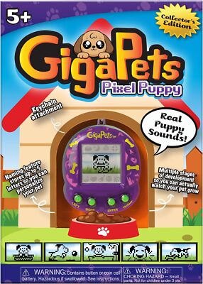 GigaPets WELPE HUND virtuelles Tier Haustier Spielzeug ab 5 Jahren **BRANDNEU**